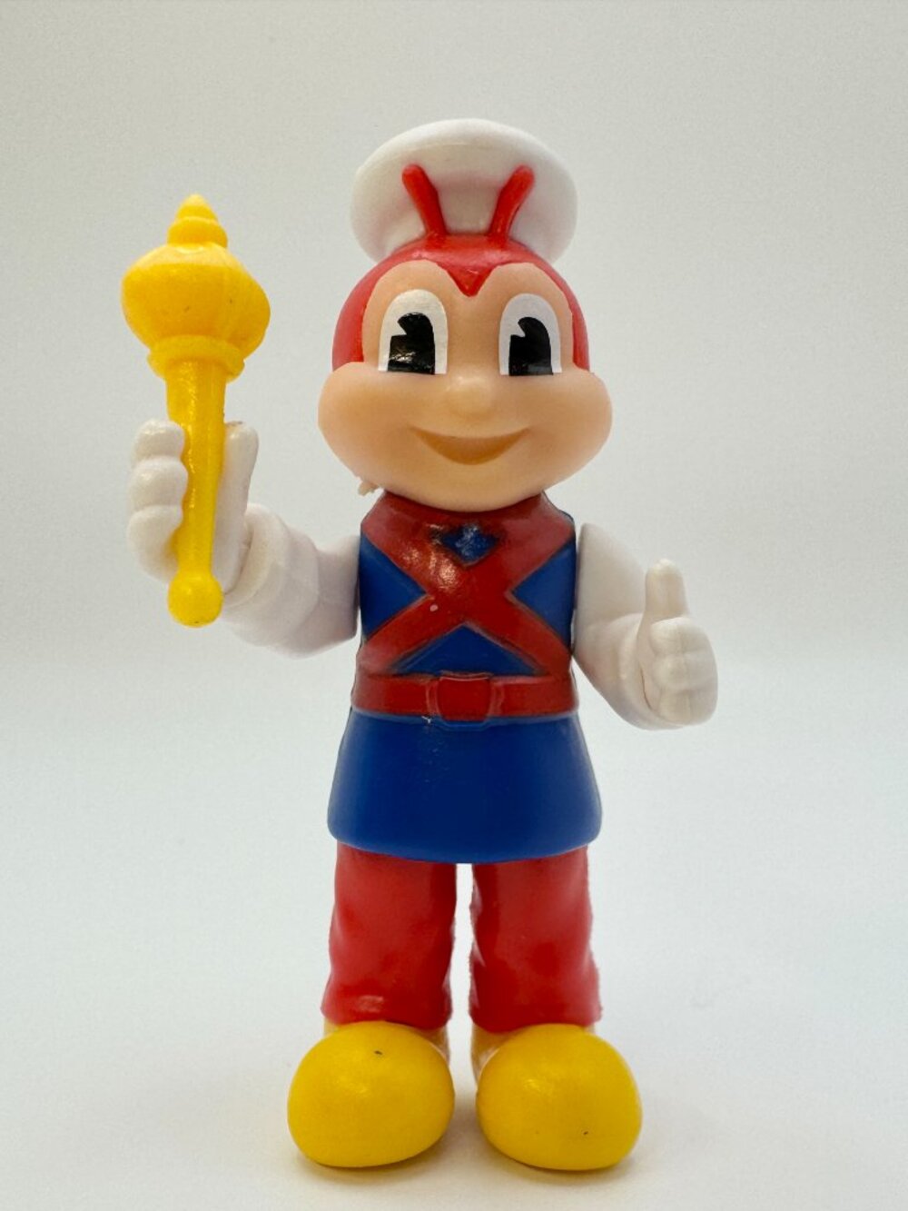 Jollibee MARCHING BAND Figure Torch 2.5" Moving Arms Kiddie Meal Toy